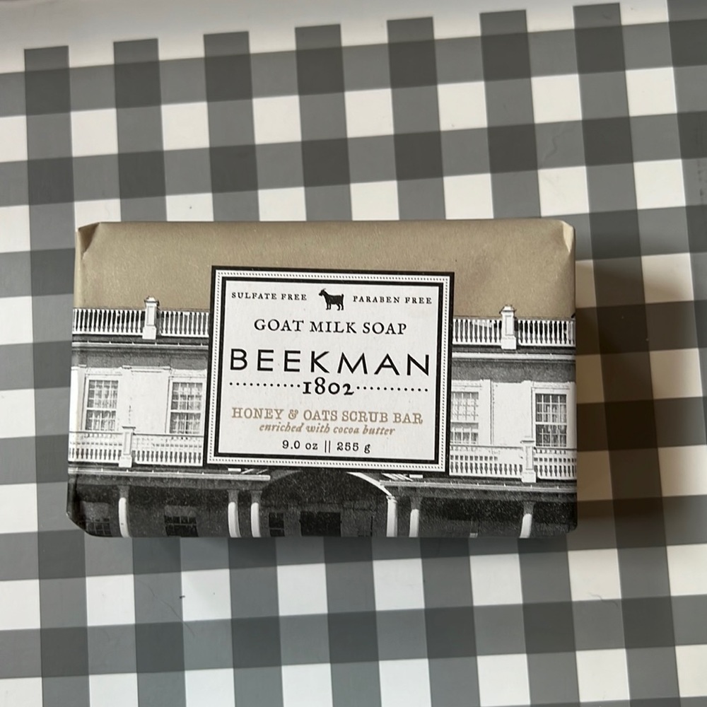 Beekman 1802 Honey & Oats Bar Scrub Bar Soap